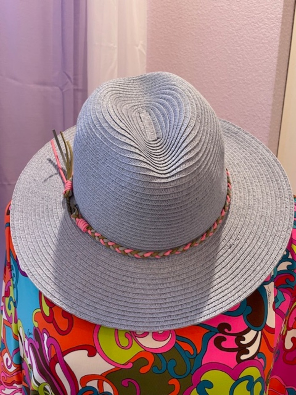 John Calanan adjustable SUN HAT, NWOT, BLUE!